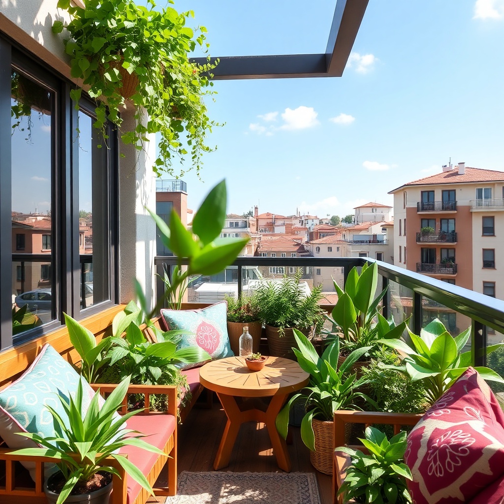 Bayrampaşa Modern Balkon Dekorasyonları